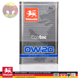 Nhớt Wolver Ecotec 0W-20 4L