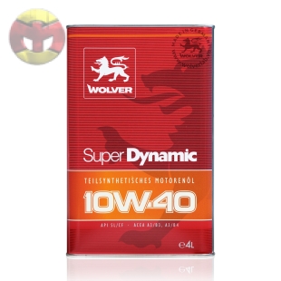 Nhớt Wolver Super Dynamic 10W-40 4L