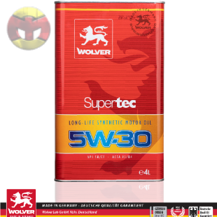 Nhớt Wolver SuperTec 5W-30 4L