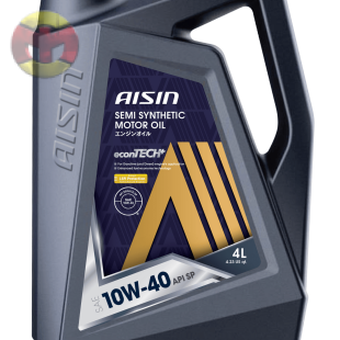 AISIN 10W-40 Xăng _ SEMI SYNTHTIC