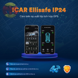 CẢM BIẾN ÁP SUẤT LỐP ICAR ELLISAFE IP24L DÀNH CHO MỌI DÒNG XE
