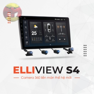 MÀN HÌNH ANDROID ELLIVIEW S4 BASIC [3GB/32GB + CAMERA 360]