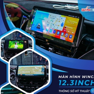 MÀN HÌNH ANDROID 12.3 INCH TÍCH HỢP 360 DÙNG CHUNG CHO NHIỀU DÒNG XE