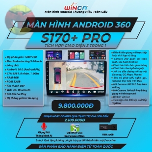MÀN HÌNH ANDROID S170 + PRO 360