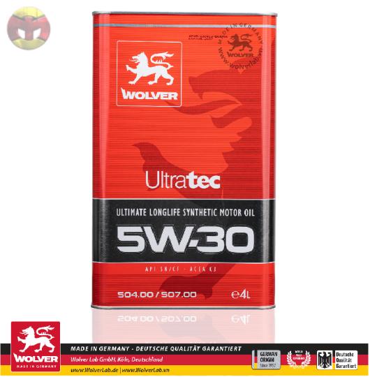 Nhớt Wolver UltraTec 5W30 C3 4L