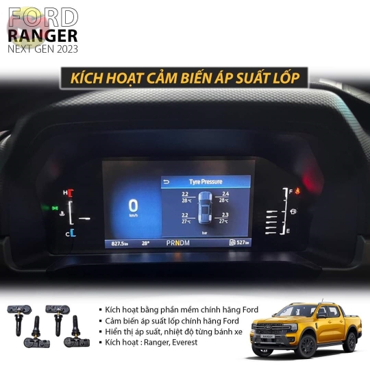 CẢM BIẾN ÁP SUẤT LỐP FORD ZIN