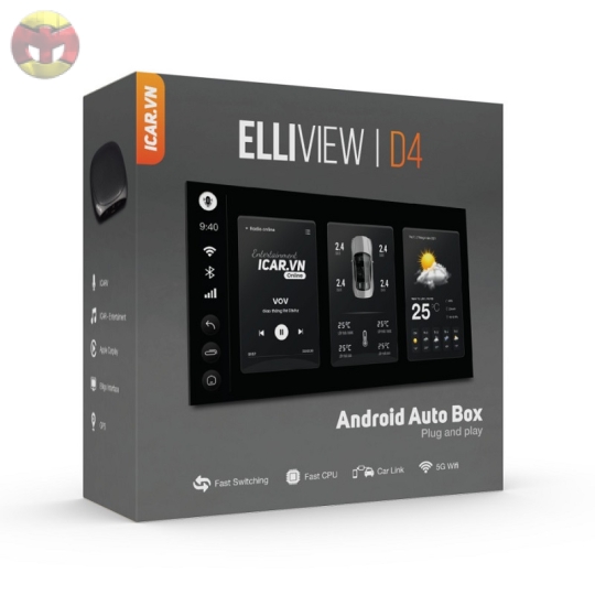 Android auto box ICAR Elliview D4