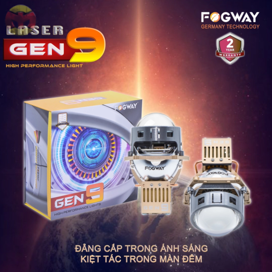 BI LED FOGWAY GEN 9