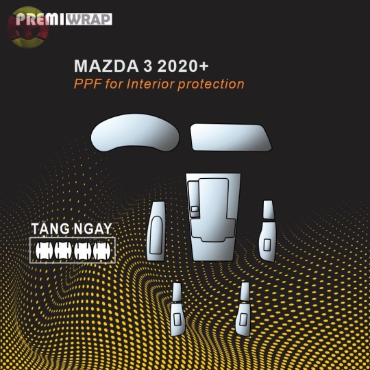PPF NỘI THẤT MAZDA 3