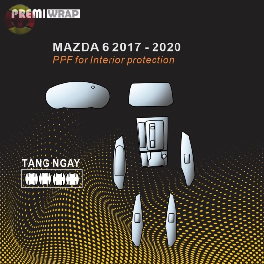 PPF NỘI THẤT MAZDA 6