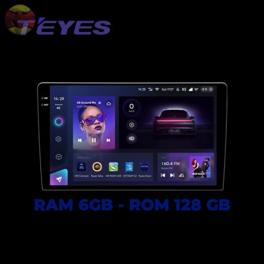 TEYES CC3 2K 360 6G 128GB