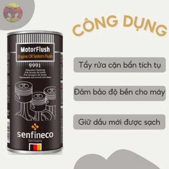 9991 SENFINECO SÚC RỬA ĐỘNG CƠ